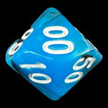 TDSO Duel Black & Blue Percentile Dice