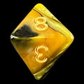 TDSO Duel Black & Gold D8 Dice