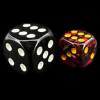 TDSO Duel Blood & Shadow With Yellow 36 x D6 Dice Set