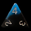 HALF PRICE CLEARANCE TDSO Duel Blue Dawn Glow in the Dark D4 Dice