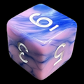 TDSO Duel Blue & Pink D6 Dice