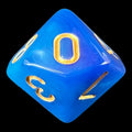 TDSO Duel Blue & Purple D10 Dice