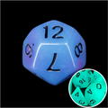 TDSO Duel Blue & Purple Glow in the Dark D12 Dice