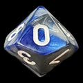 TDSO Duel Blue & Steel D10 Dice