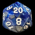 TDSO Duel Blue & Steel D20 Dice