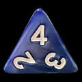 TDSO Duel Blue & Steel D4 Dice