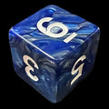 TDSO Duel Blue & Steel D6 Dice