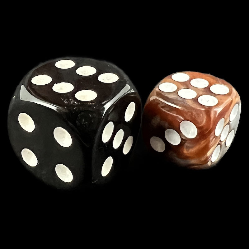 TDSO Duel Copper & Steel 36 x D6 Dice Set