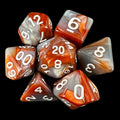 TDSO Duel Copper & Steel 7 Dice Polyset