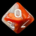 TDSO Duel Copper & Steel D10 Dice