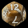 TDSO Duel Gold & Silver D12 Dice