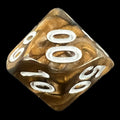 TDSO Duel Gold & Silver Percentile Dice