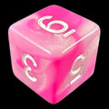 TDSO Duel Pink & Pearl White D6 Dice