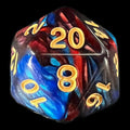 TDSO Duel Red & Blue D20 Dice