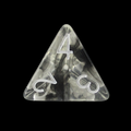 TDSO Eldritch Swirl Black D4 Dice