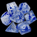 TDSO Eldritch Swirl Blue 7 Dice Polyset