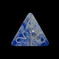 TDSO Eldritch Swirl Blue D4 Dice