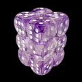 TDSO Eldritch Swirl Purple 12 x D6 Dice Set