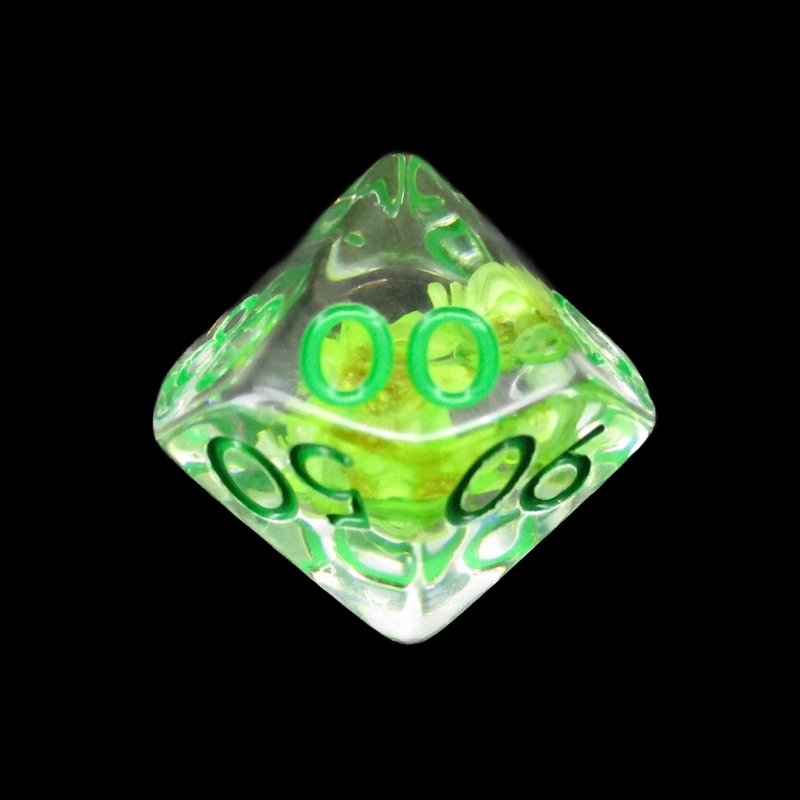 TDSO Encapsulated Flower Green Percentile Dice