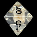 TDSO Encased Skull Stone D8 Dice