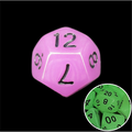 TDSO Frost Purple Glow in the Dark D12 Dice