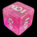 TDSO Galaxy Glitter Pompadour D6 Dice