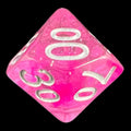 TDSO Galaxy Glitter Pompadour Percentile Dice