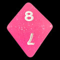 TDSO Galaxy Glitter Princess Pink D8 Dice