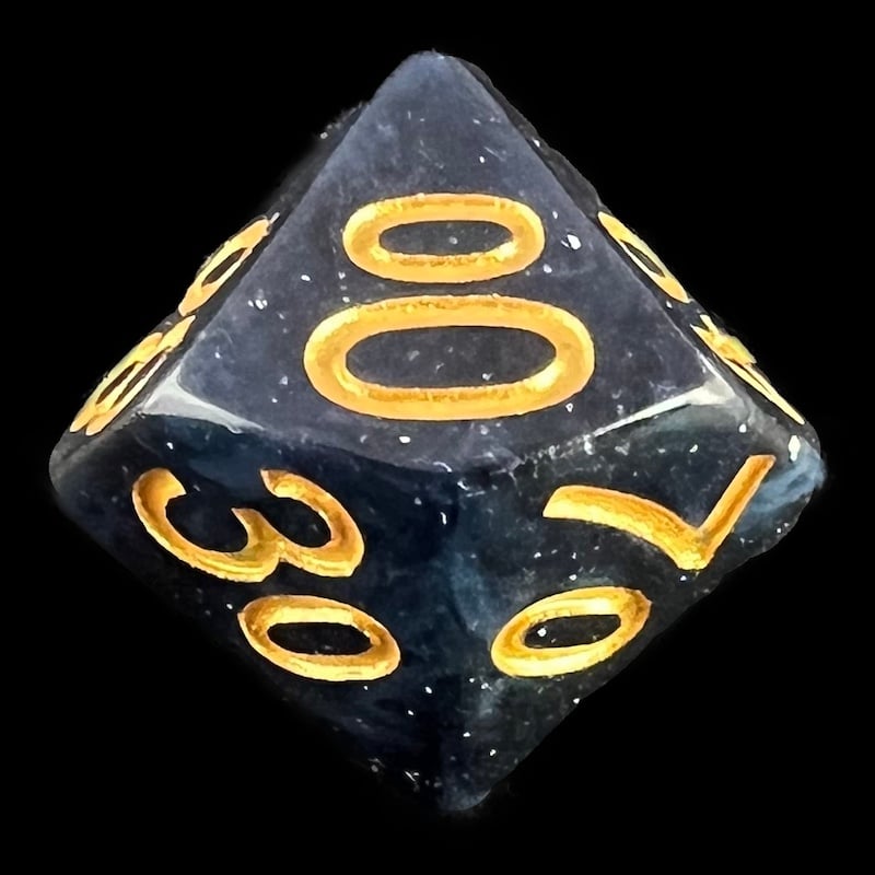 TDSO Galaxy Glitter Universe Percentile Dice