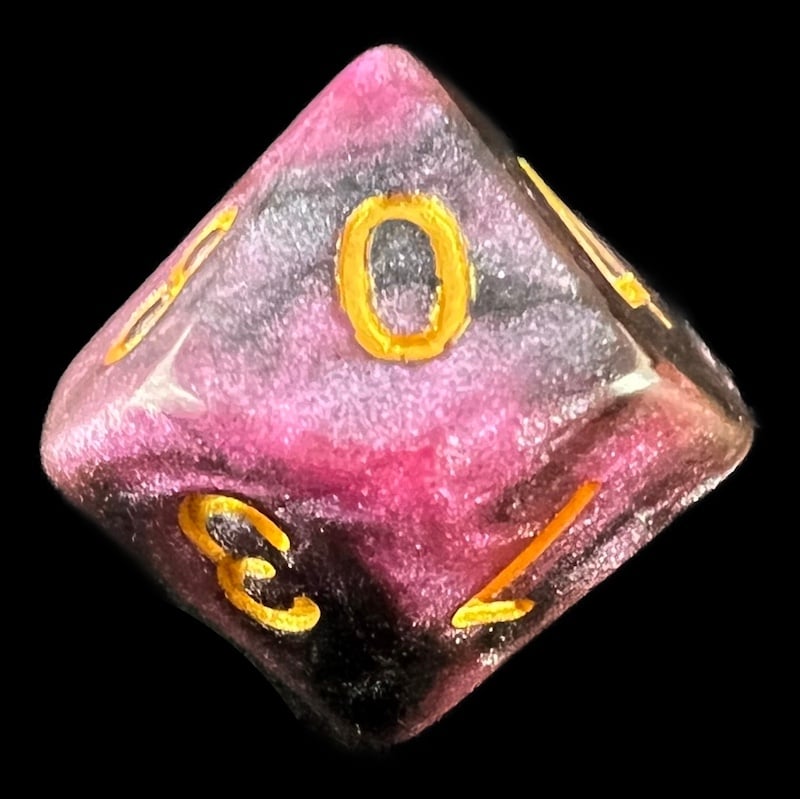 TDSO Galaxy Shimmer Scorpio D10 Dice