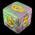 TDSO Galaxy Shimmer Royal Viper D6 Dice