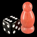 TDSO Gemstone Quartz Strawberry Pawn 34mm