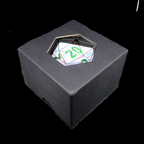 TDSO Graffiti Pink & Blue MASSIVE 55mm D20 Dice in Box