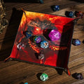 HALF PRICE TDSO Cthulhu/Kraken Fire Folding Dice Tray