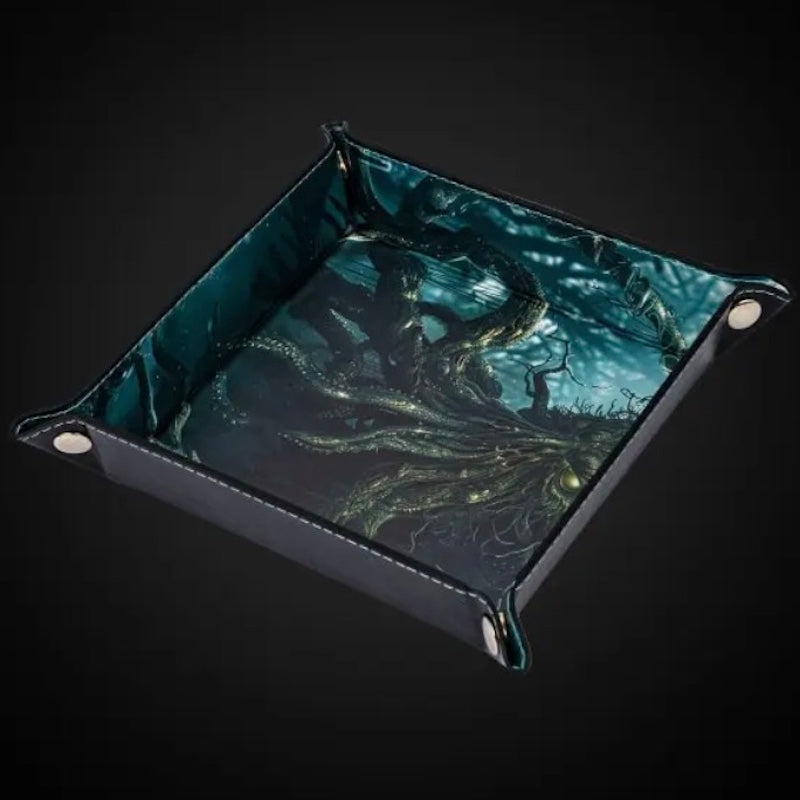 HALF PRICE TDSO Cthulhu/Kraken Forest Folding Dice Tray
