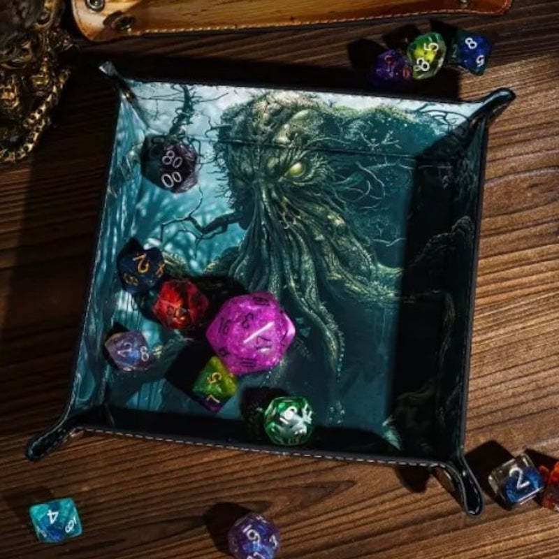 HALF PRICE TDSO Cthulhu/Kraken Forest Folding Dice Tray