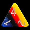 TDSO Layer Burning Sand D4 Dice