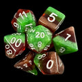 TDSO Layer Transparent Celestial 7 Dice Polyset