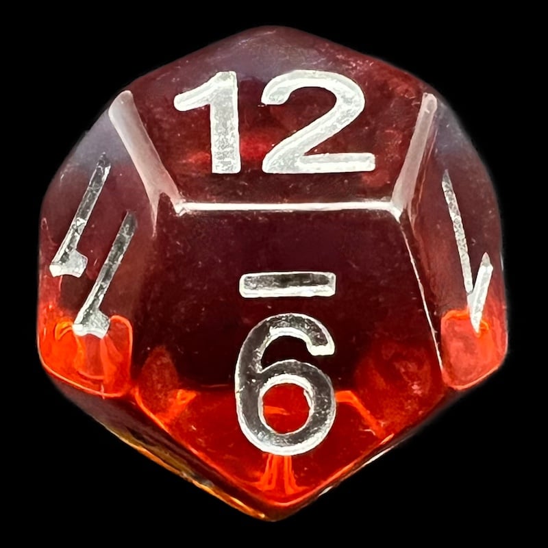 TDSO Layer Golden Time D12 Dice