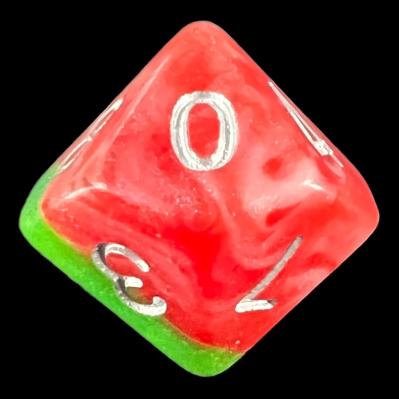 TDSO Layer Italian Ice D10 Dice
