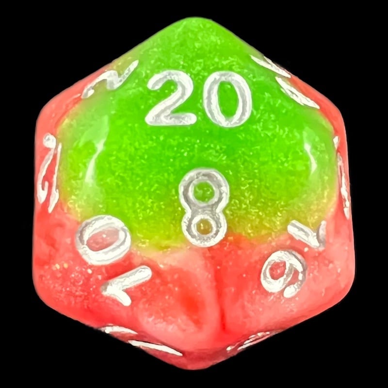 TDSO Layer Italian Ice D20 Dice