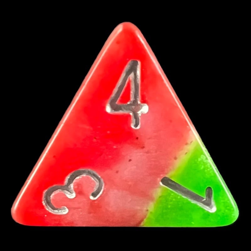 TDSO Layer Italian Ice D4 Dice