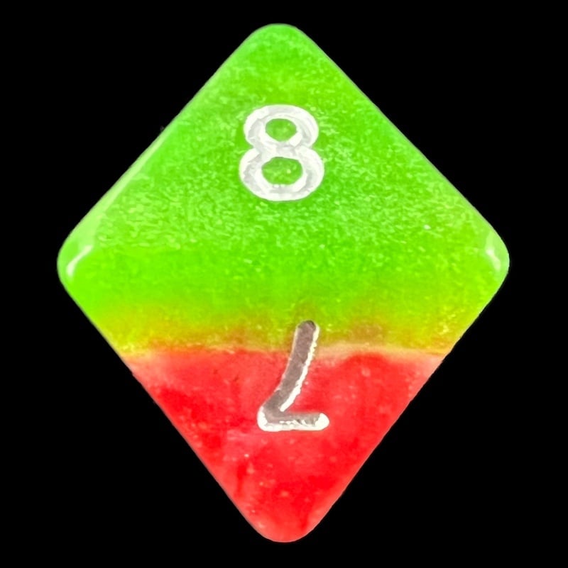 TDSO Layer Italian Ice D8 Dice