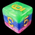 TDSO Layer Jesters Gambit D6 Dice