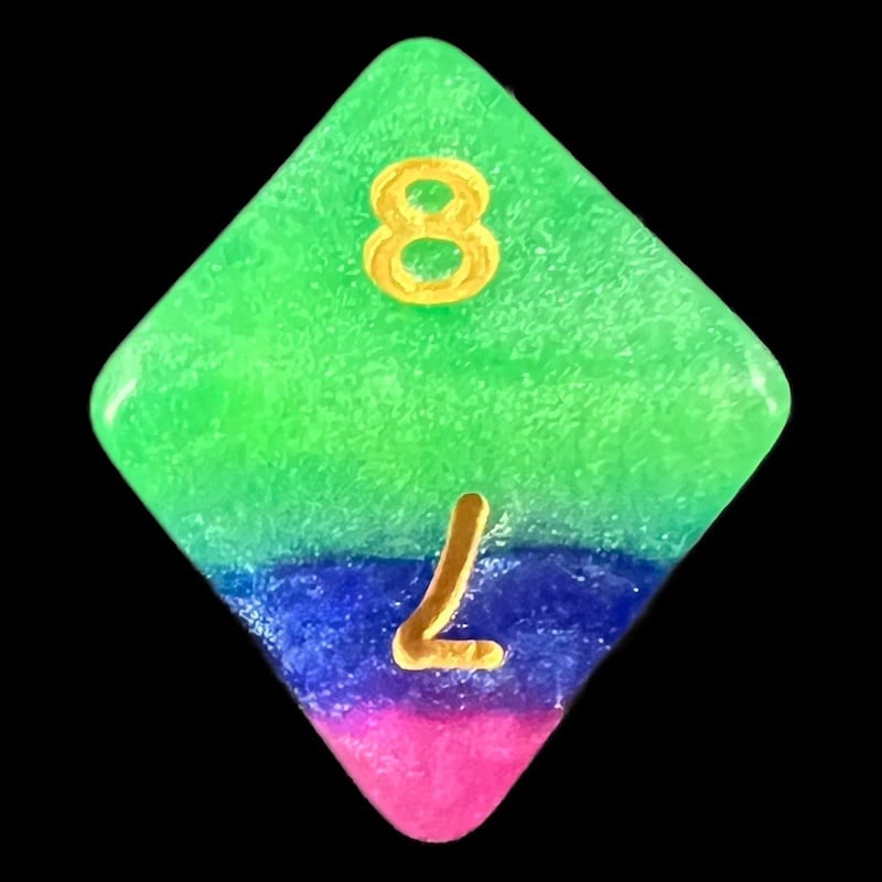 TDSO Layer Jesters Gambit D8 Dice