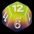 TDSO Layer Neon Sunrise D12 Dice
