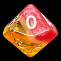 TDSO Layer Passion Fruit D10 Dice