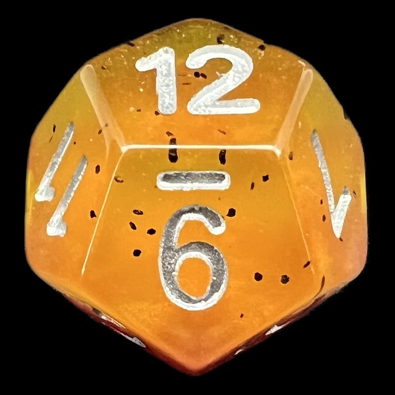 TDSO Layer Passion Fruit D12 Dice