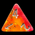 TDSO Layer Passion Fruit D4 Dice