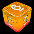 TDSO Layer Passion Fruit D6 Dice